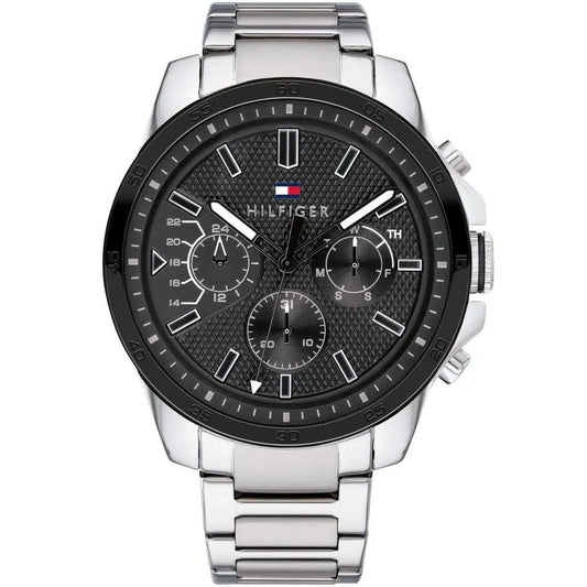 Tommy Hilfiger Oliver 1791564 Multi-Function Black Dial Men's Watch