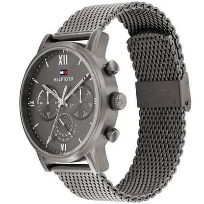 1791882 Tommy Hilfiger Sullivan Men's Full Gray Mesh Chronograph Watch