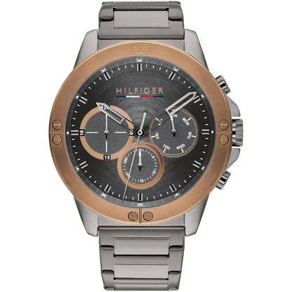 Tommy Hilfiger Harley 1791892 Multi-Function Grey Dial Men's Two-Tone Watch
