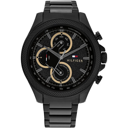 Tommy Hilfiger Clark 1792081 Multi-Function Black Dial Men's Watch