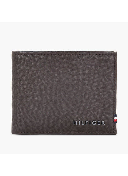 TH Brown Leather Wallet For Men 25#