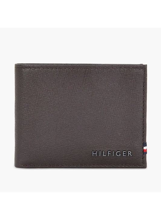 TH Brown Leather Wallet For Men 25#