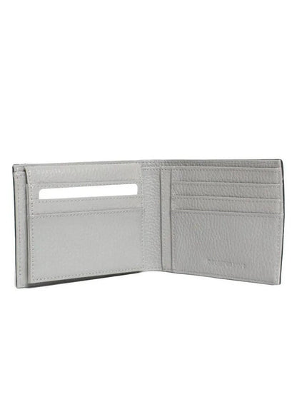 EA Black Leather Wallet For Men 93#