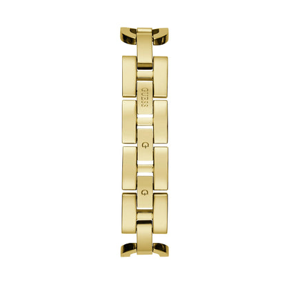GUESS Women Full Gold Crystal G Frame Watch | GW0683L2