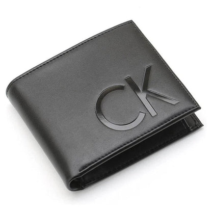 CK Black Leather Wallet For Men 65#