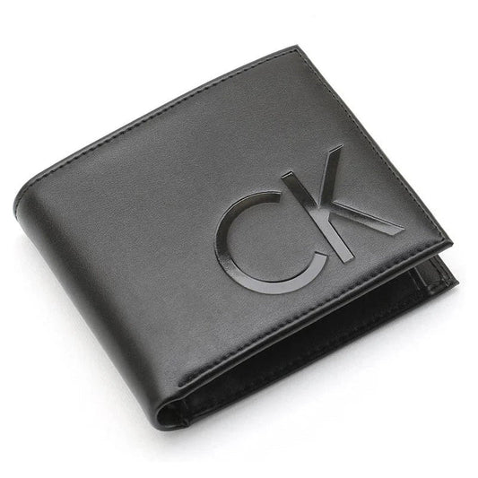 CK Black Leather Wallet For Men 65#