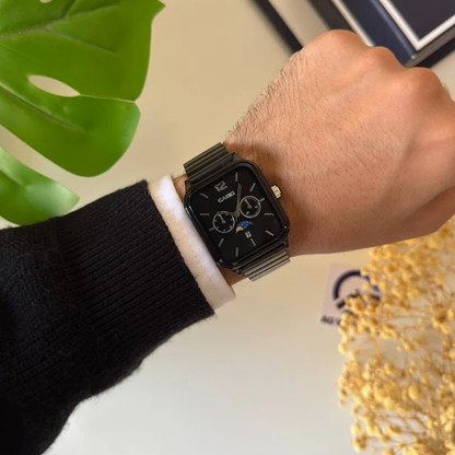 Casio sun moon square New Edition - Black Band