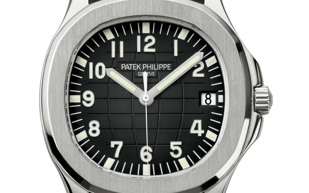 Patek Philippe Aquanaut Watch For Men - Black & Silver