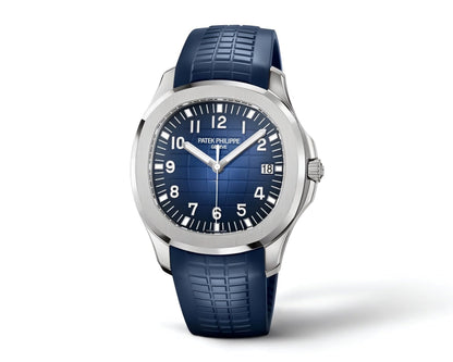 Patek Philippe Aquanaut Watch For Men - Blue & Silver