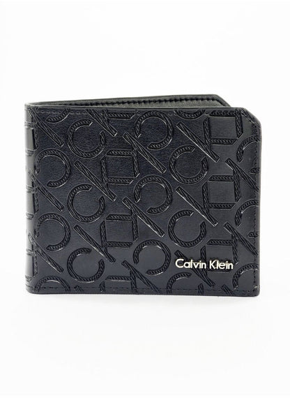 CK Black Leather Wallet For Men 70#