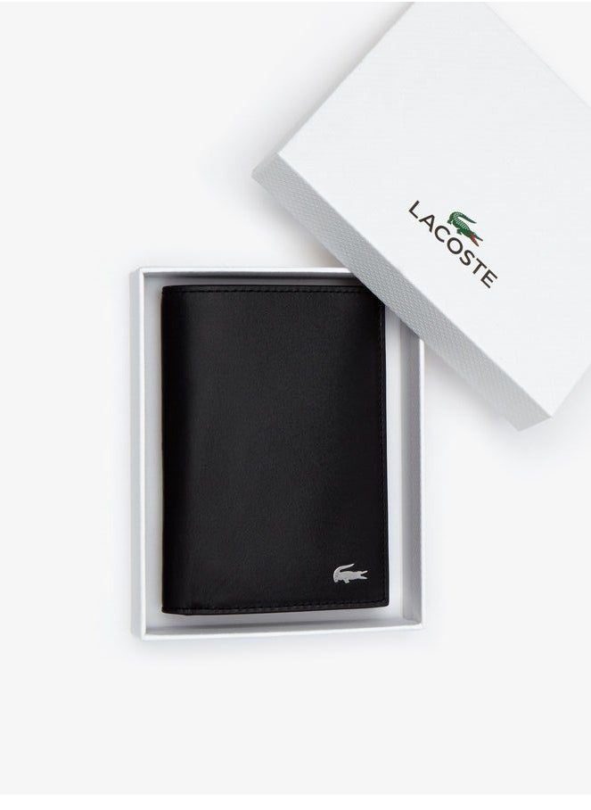 LC Black Leather Wallet For Men 90#