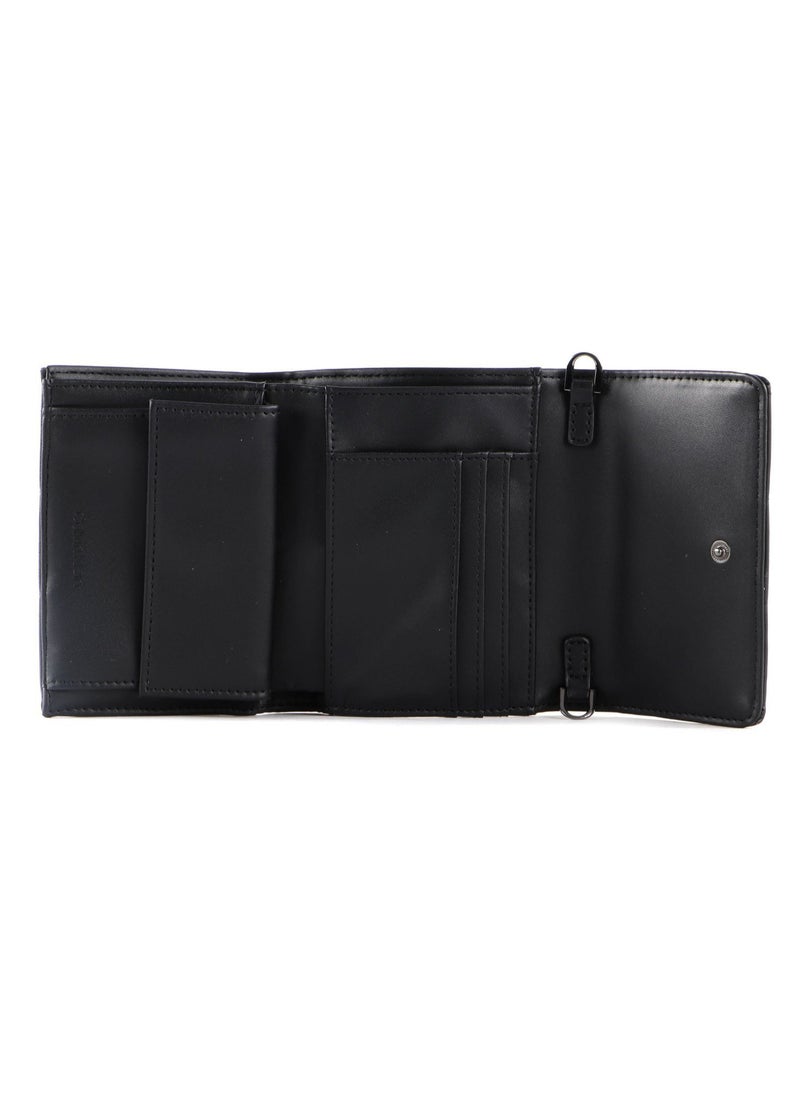 CK Quilted Black Wallet For Women 77#