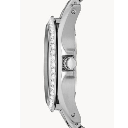 Fossil Riley ES3202 Multi-Function Silver-Tone Stainless Steel Women's Watch