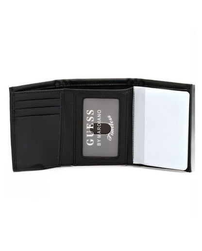 GU Black Trifold Wallet For Men 82#