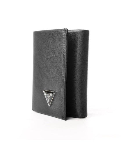 GU Black Trifold Wallet For Men 82#