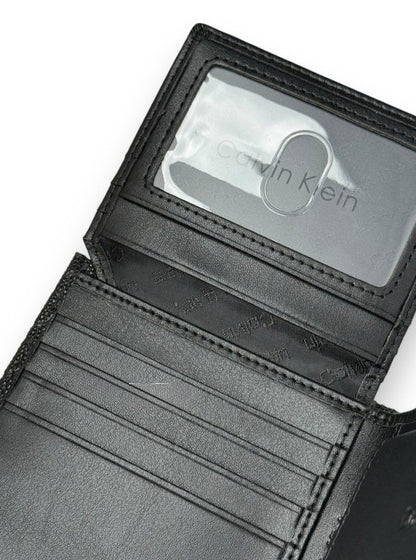 CK Black Leather Wallet For men 51#