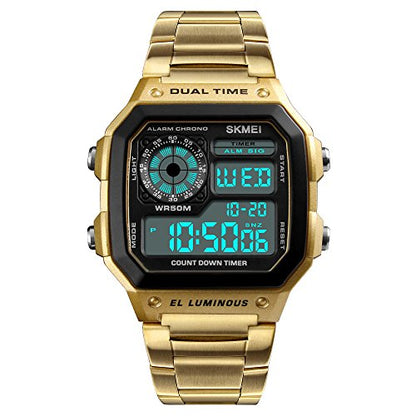 SKMEI Men Sport Waterproof Electronic Digital Watch - 1335