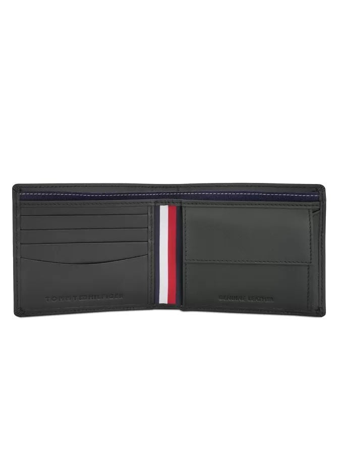 TH Black Leather Wallet For Men 44#