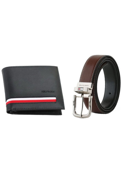 TH Leather Wallet-Belt Set For Men 2#