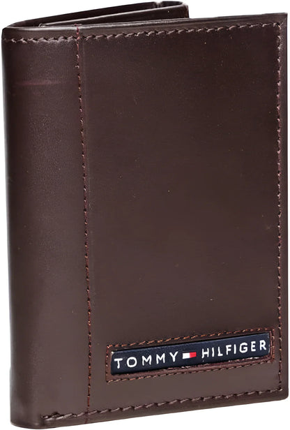 TH Brown Trifold Wallet For Men 3#