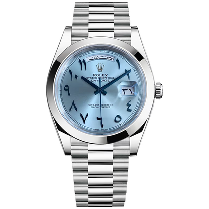 Rolex Day-Date Arabic Watch For Men