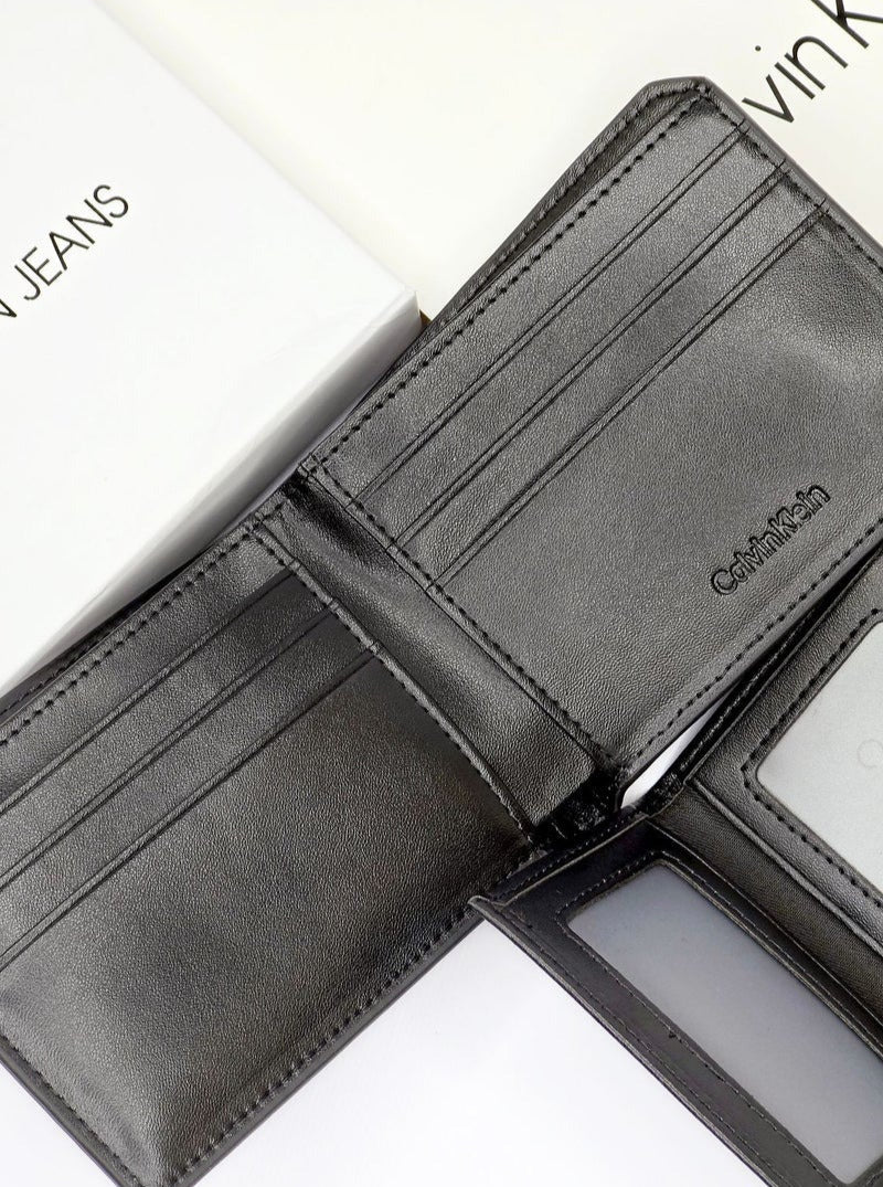 CK Black Leather Wallet For Men 70#