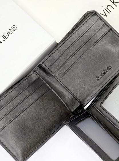 CK Black Leather Wallet For Men 70#