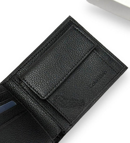 CK Black Leather Wallet-Belt Set For Men 13#
