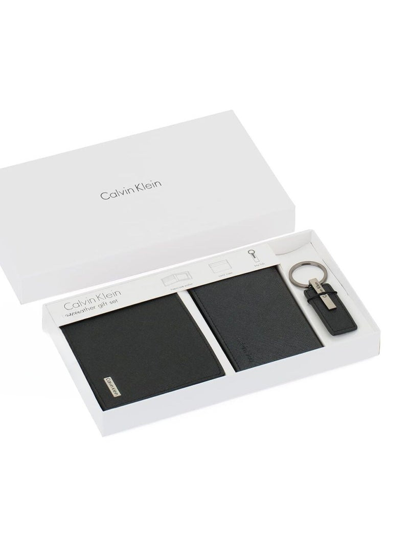 CK Black Wallet-Keychain-Card Holder Set For Men 6#