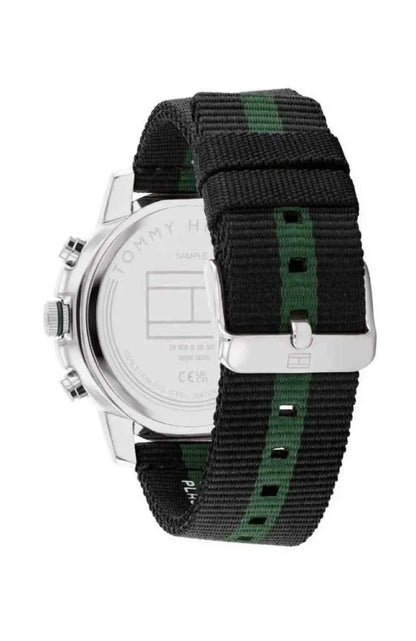 Tommy Hilfiger Men’s Watch – Model 1792107 | Stylish Troy Design in Green & Black