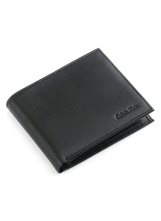 CK Black Leather Wallet For Men 64#