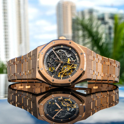Audemars-piguet - royal oak double balance wheel - Gold