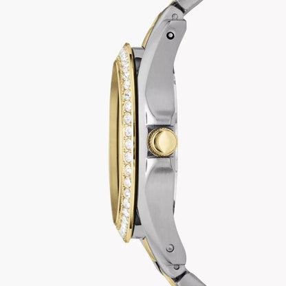Fossil Riley ES3204 Multi-Function Two-Tone Stainless Steel Women's Watch