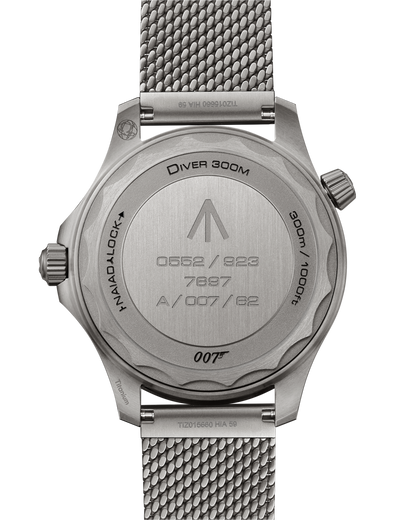 Omega-Seamaster “007 edition” Black & Gold