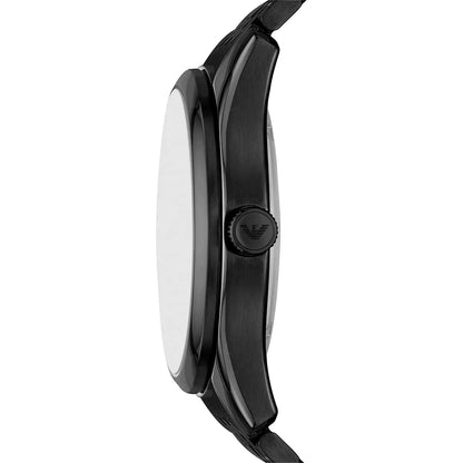 Emporio Armani Antonio AR60093 All Black Automatic Skeleton Men's Watch