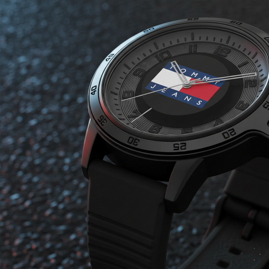 Tommy Jeans 1792032 Men’s Casual Black Silicone Watch – Minimal Sport Design