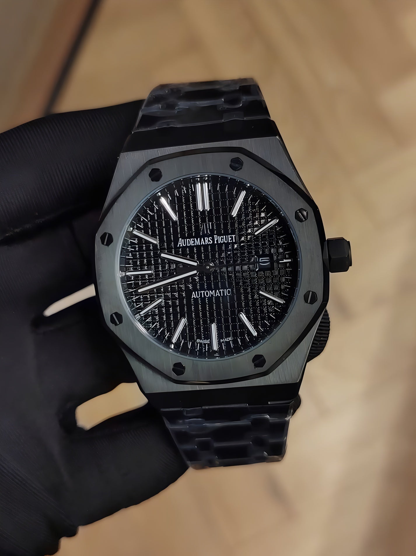 Audemars Piguet Royal Oak Stainless Steel - All Black
