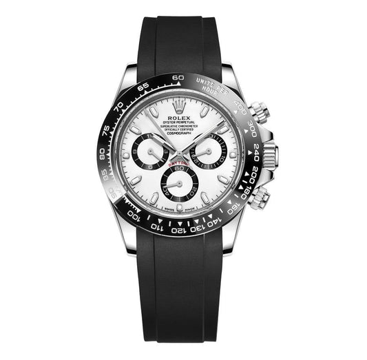 Rolex Cosmograph Daytona Watch For Men - White Dial