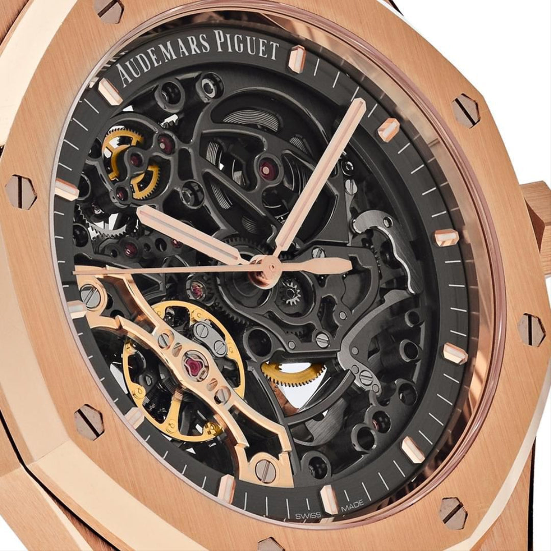 Audemars Piguet Royal Oak Rose Gold  - Skeleton Dial