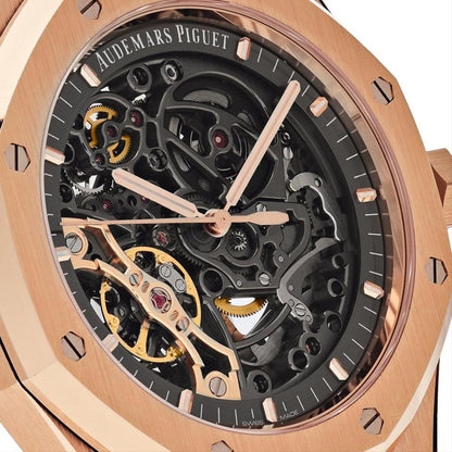Audemars Piguet Royal Oak Rose Gold  - Skeleton Dial