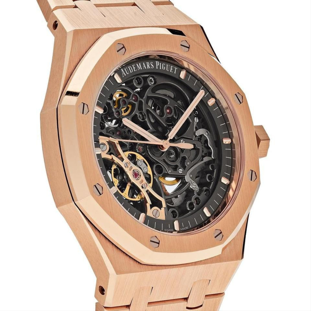 Audemars Piguet Royal Oak Rose Gold  - Skeleton Dial