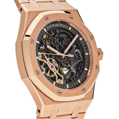 Audemars Piguet Royal Oak Rose Gold  - Skeleton Dial