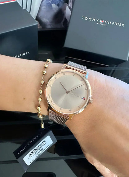 Tommy Hilfiger Women’s Watch – Model 1782729 | Elegant Rose Gold Design for Modern Women