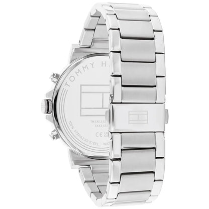 Tommy Hilfiger 1710667 Men’s Chronograph Watch – Black Dial & Stainless-Steel Bracelet