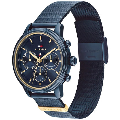 Tommy Hilfiger Women's Multi-Function Watch – Blue Leather Strap – Model 1782809