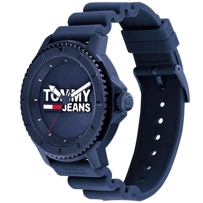 Tommy Jeans Tokyo Men's Analog Watch – Blue Silicone Strap 1792000