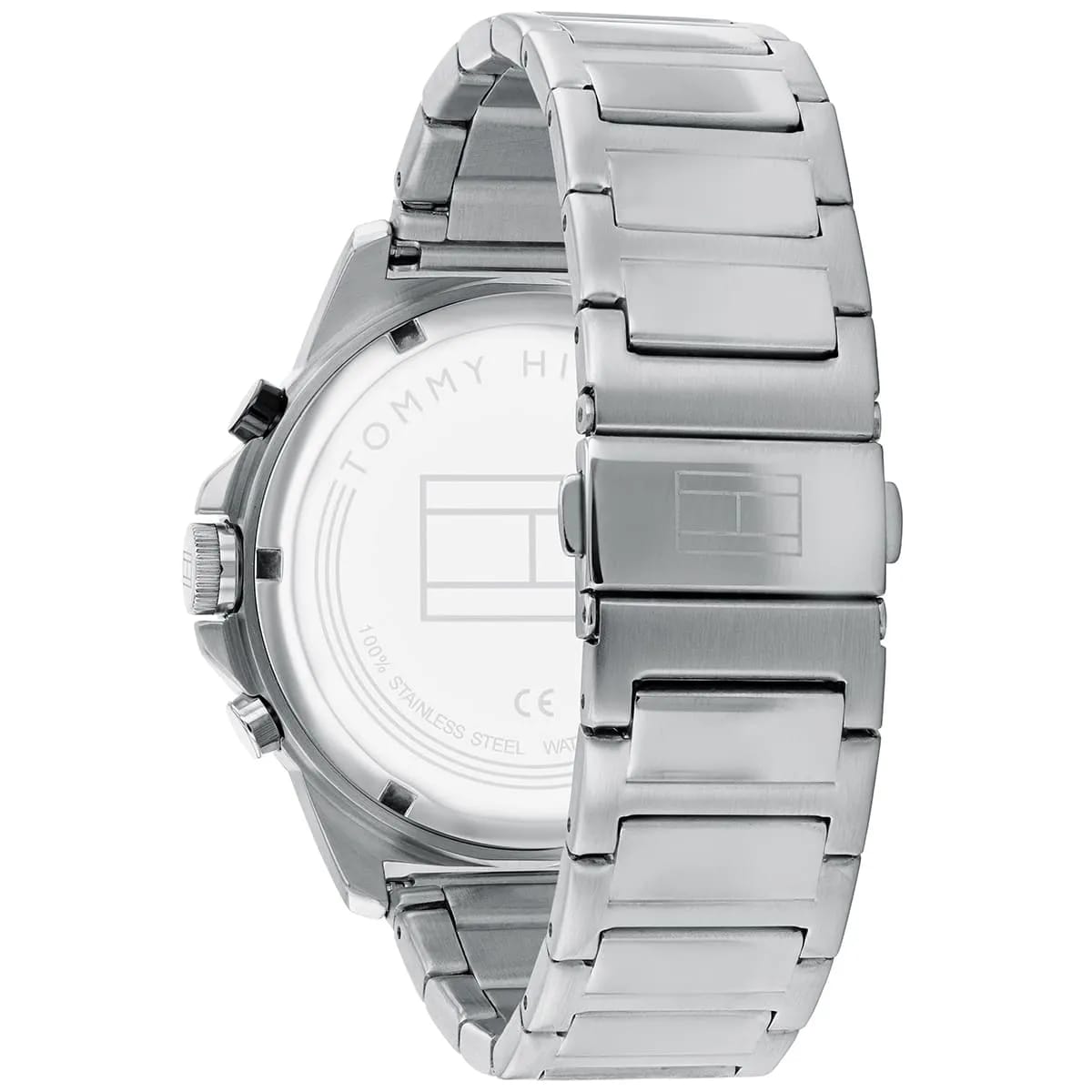 Tommy Hilfiger Harley 1791890 Men’s Black Dial Silver Metal Multi-Function Watch