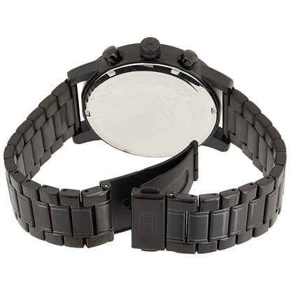 Tommy Hilfiger Sullivan 1791879 Men’s Black Dial Black Stainless Steel Multi-Function Watch