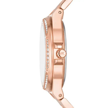 Michael Kors Lennox MK7230 Women’s Rose Gold Dial Rose Gold Bracelet Multi-Function Watch