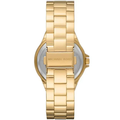 Michael Kors Lennox MK7229 Women’s Gold Crystal Dial Gold Bracelet Multi-Function Watch